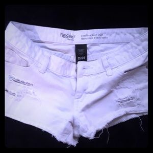 Size 2 white shorts